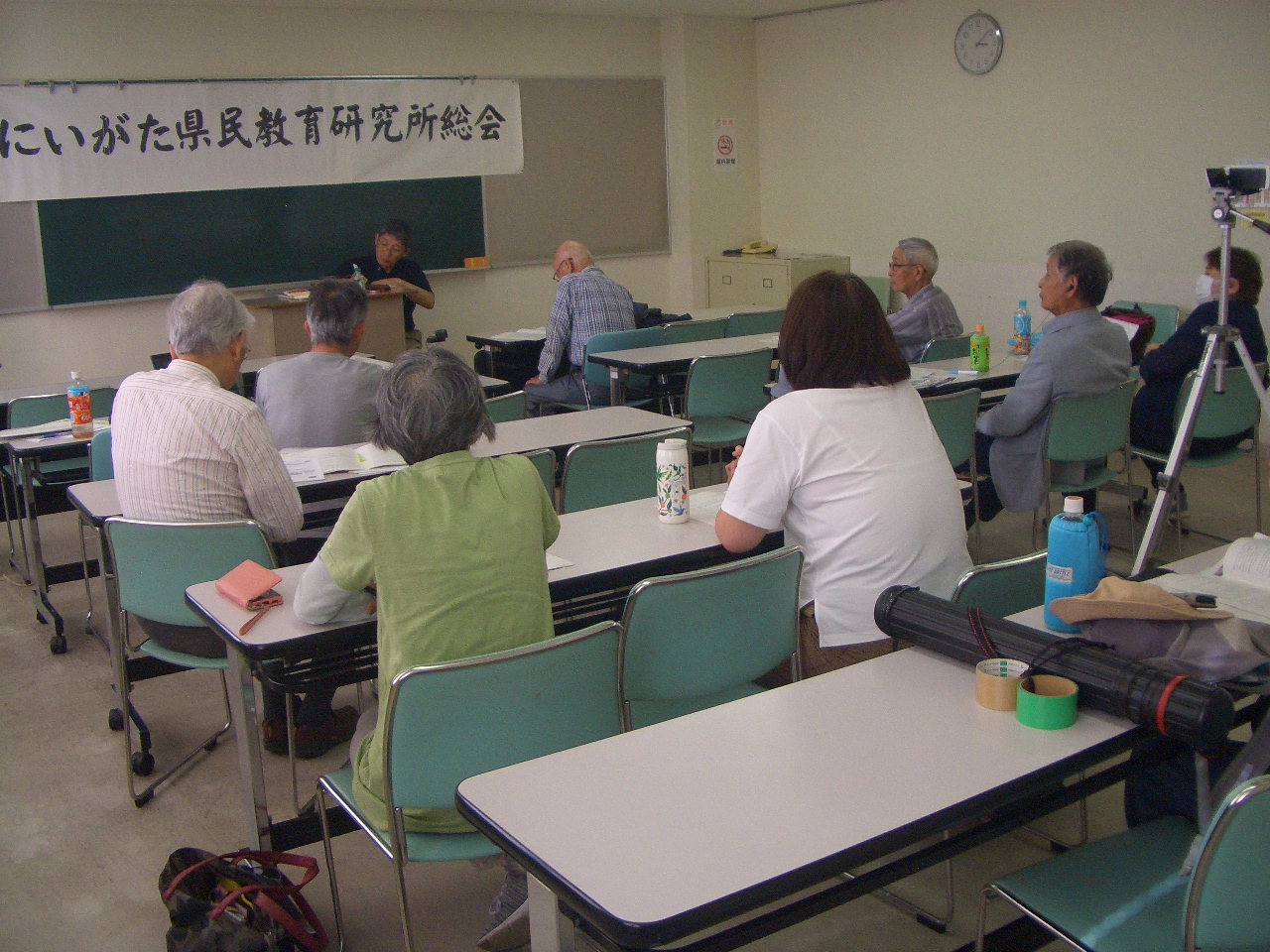 講演と話し合い